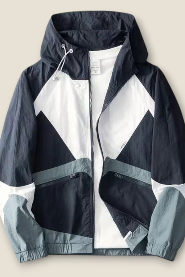 Jason - Color-Blocked Waterproof Jacket