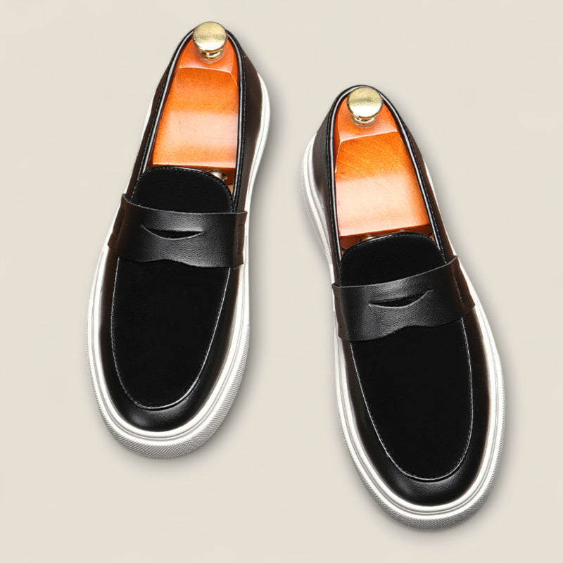Leandro - Hybrid Leather Slip-On Shoes
