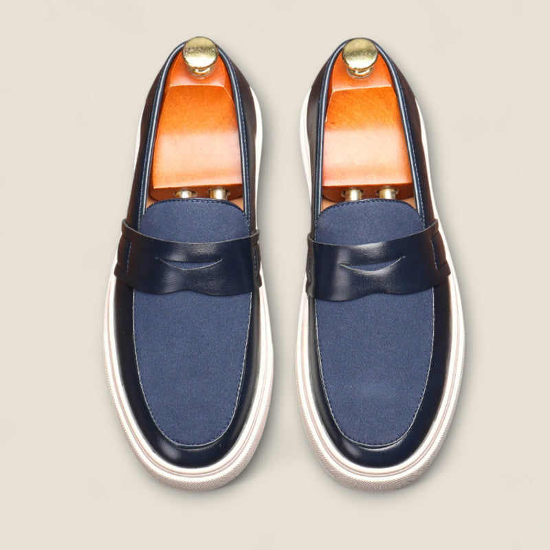 Leandro - Hybrid Leather Slip-On Shoes