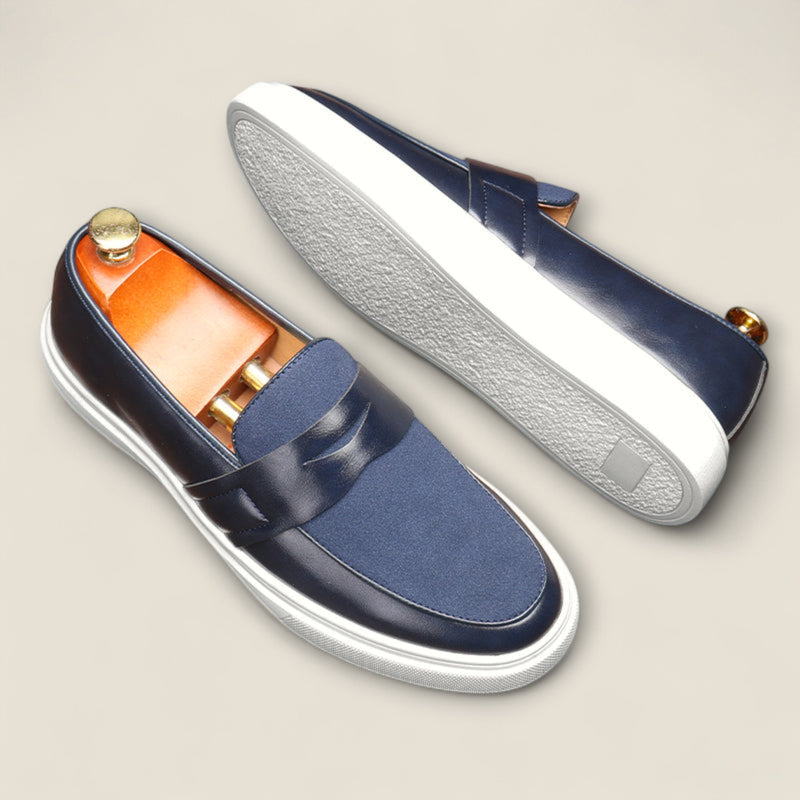 Leandro - Hybrid Leather Slip-On Shoes