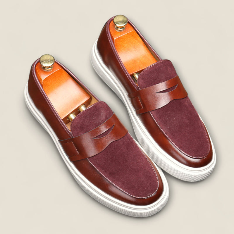 Leandro - Hybrid Leather Slip-On Shoes
