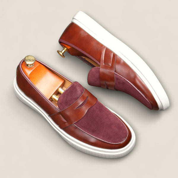Leandro - Hybrid Leather Slip-On Shoes