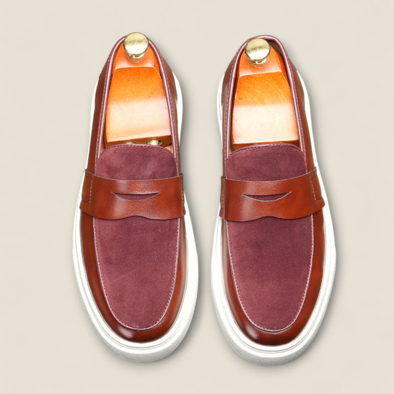 Leandro - Hybrid Leather Slip-On Shoes