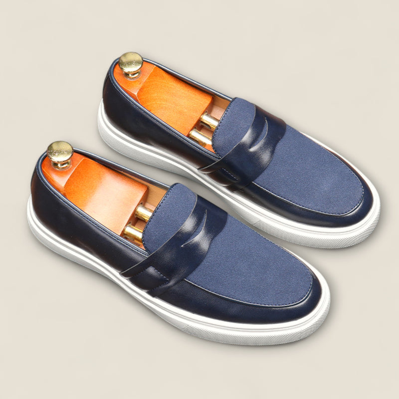 Leandro - Hybrid Leather Slip-On Shoes