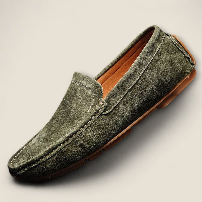 Handcrafted - Suede Loafers by Alessandro