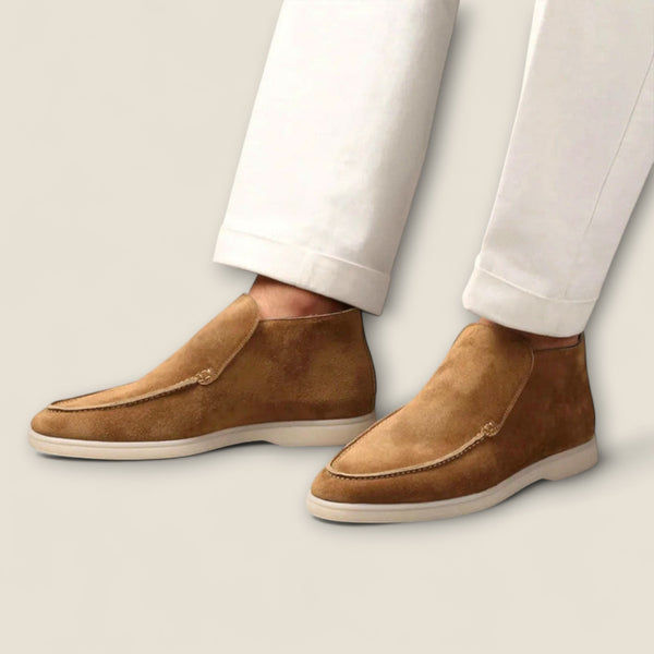Gianni - Suede Mid-Top Sneakers