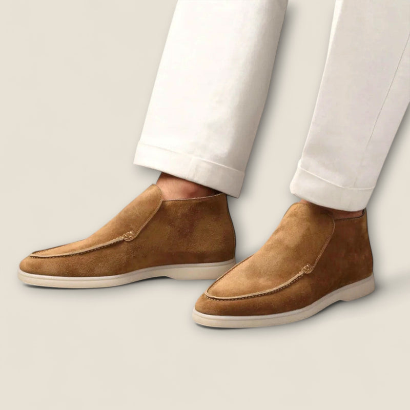 Gianni - Suede Mid-Top Sneakers