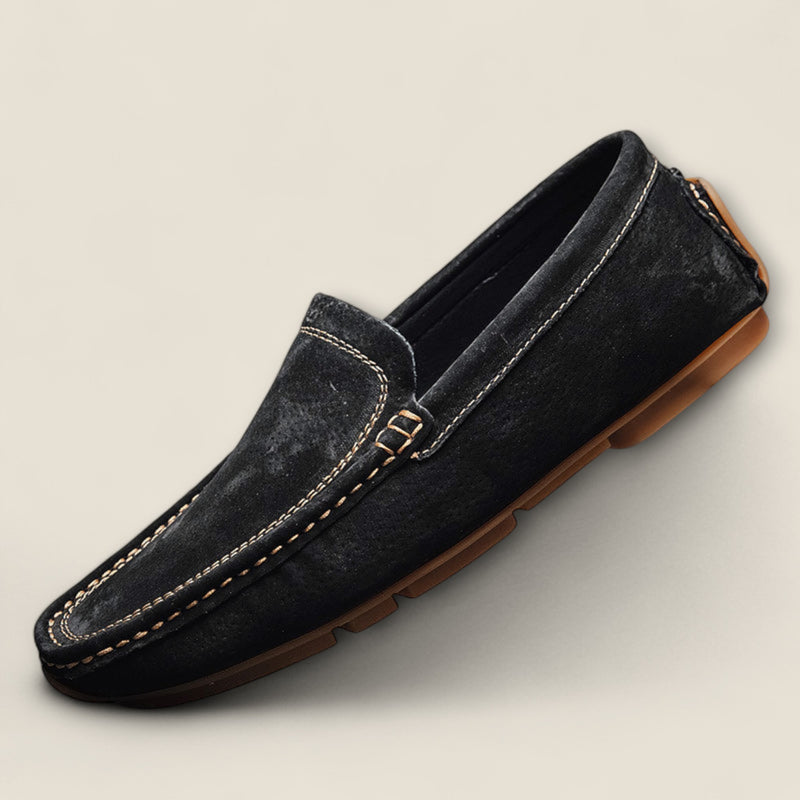 Handcrafted - Suede Loafers by Alessandro