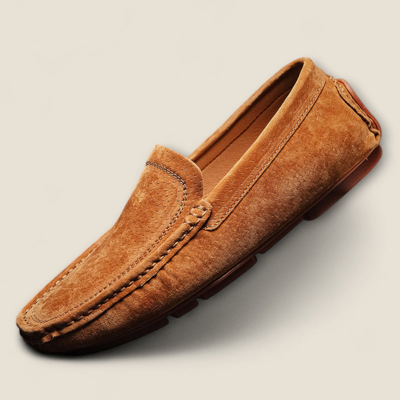 Handcrafted - Suede Loafers by Alessandro