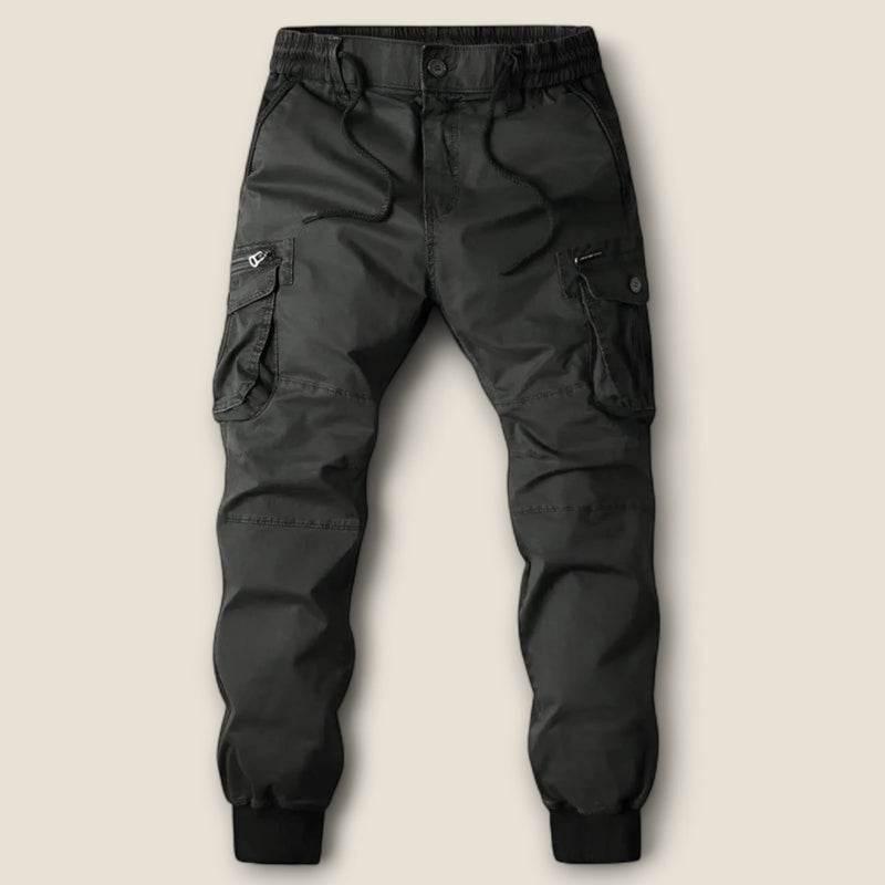 Matias - Cotton Utility Cargo Trousers