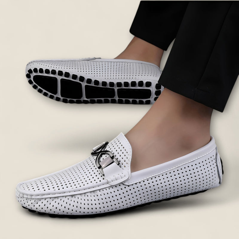Alberto - Premium Leather Slip-On Loafers