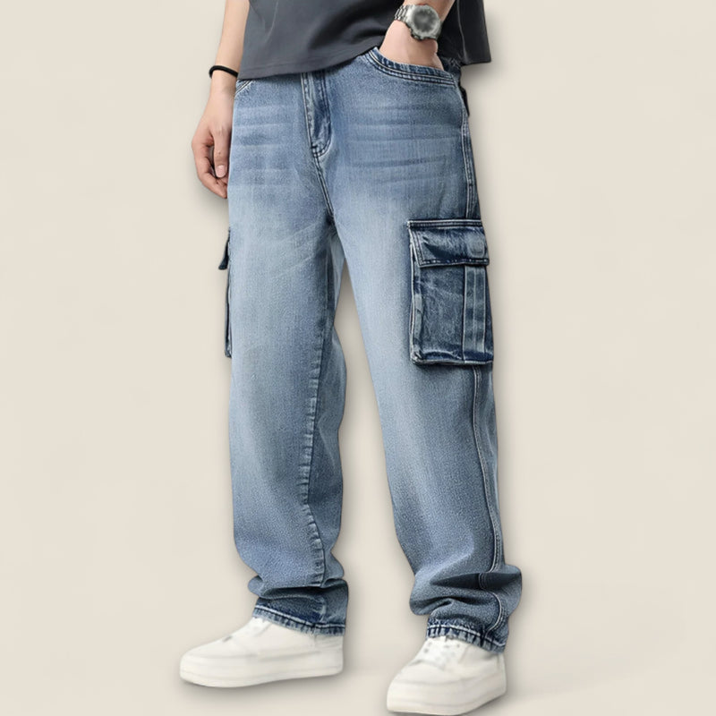 Lazaro - Cotton Cargo Pants