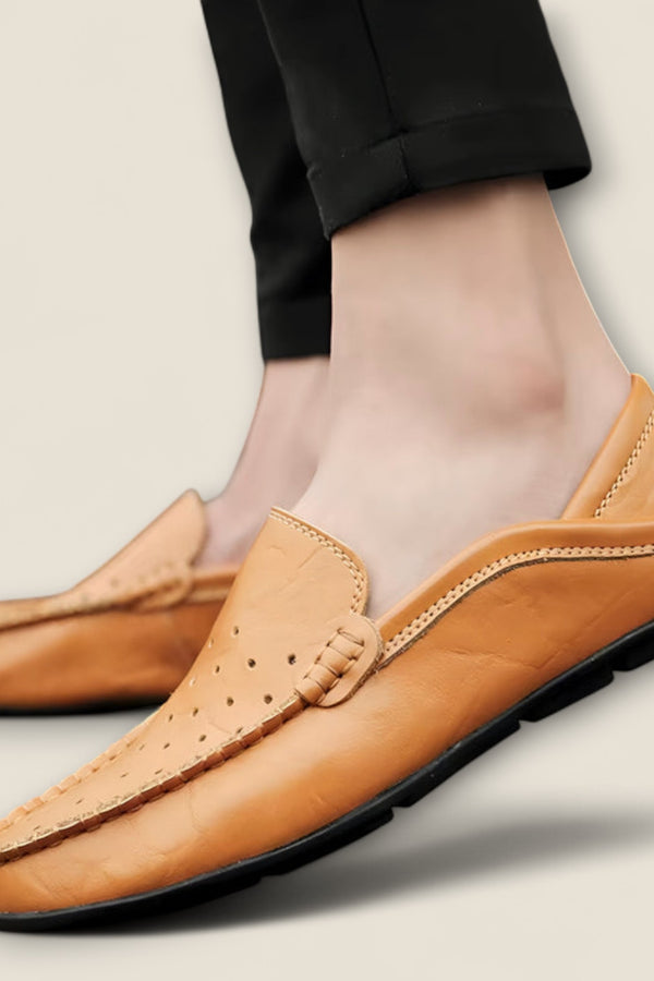 Monza - Leather Driving Loafers