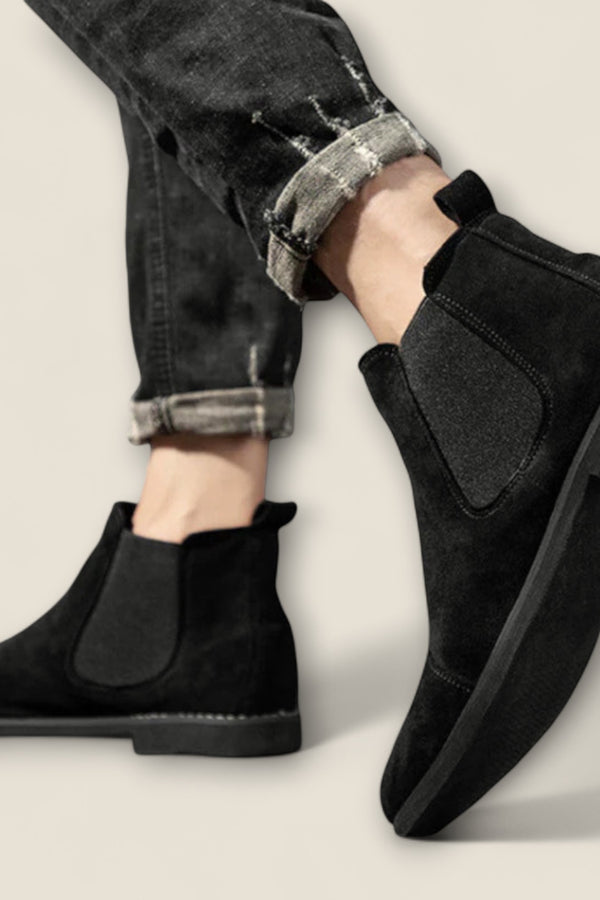 Giorgio - Suede Chelsea Ankle Boots