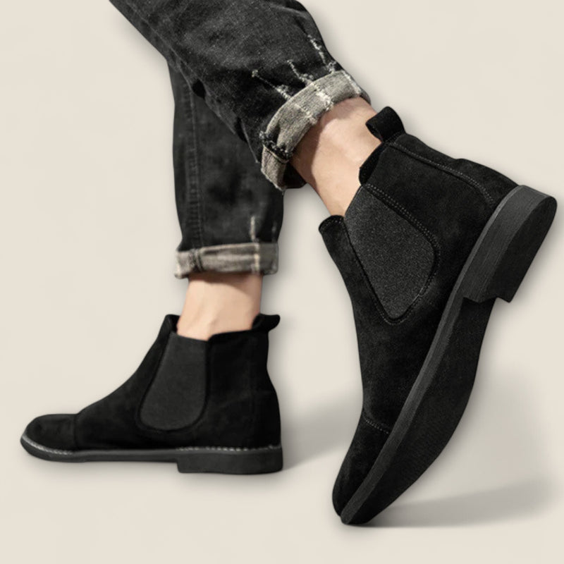 Giorgio - Suede Chelsea Ankle Boots
