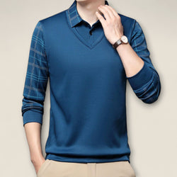 Marcello - Long-Sleeve Polo Shirt