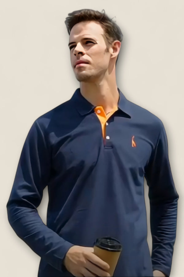 Donny - Long Sleeve Polo Tee
