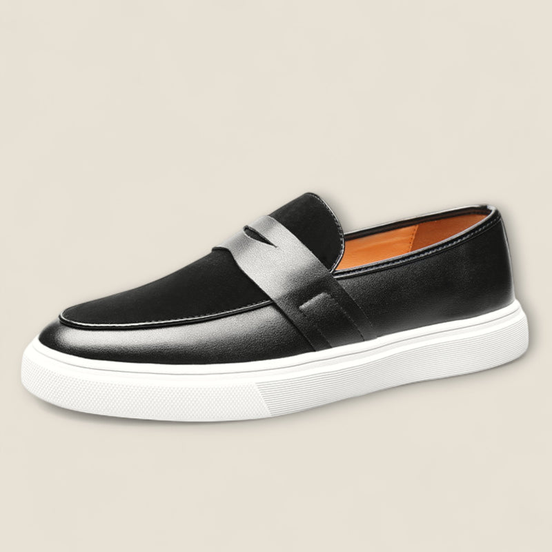 Leandro - Hybrid Leather Slip-On Shoes