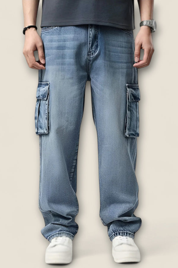 Lazaro - Cotton Cargo Pants
