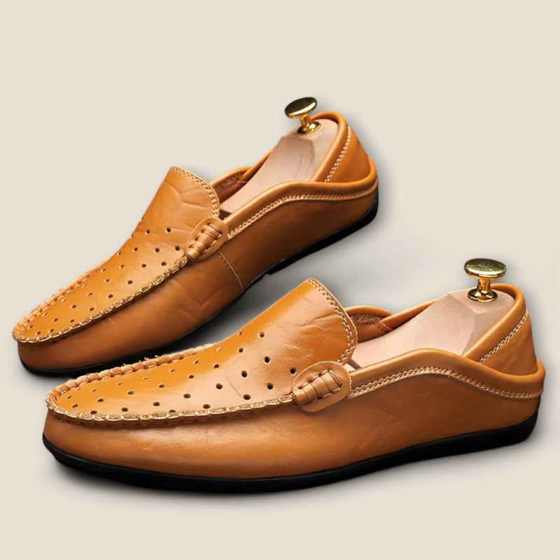 Monza - Leather Driving Loafers