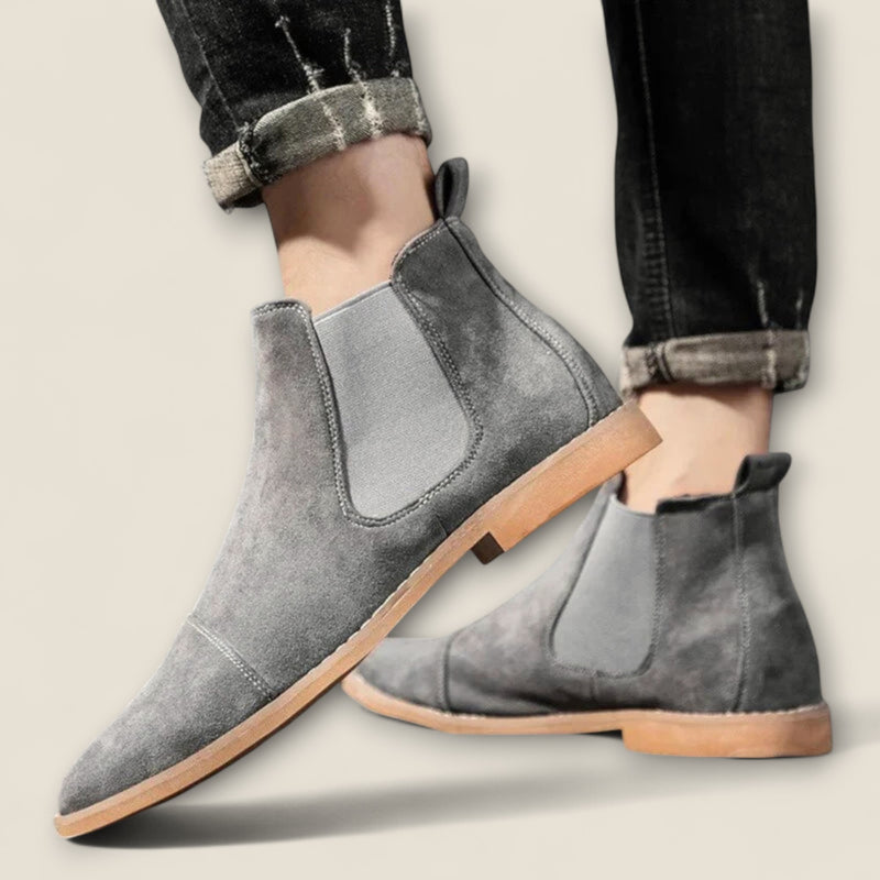 Giorgio - Suede Chelsea Ankle Boots
