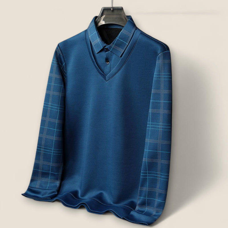 Marcello - Long-Sleeve Polo Shirt