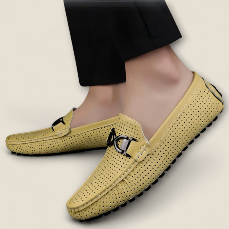Alberto - Premium Leather Slip-On Loafers
