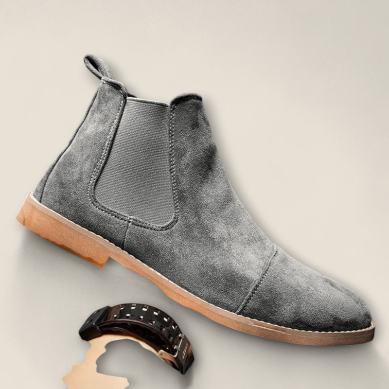 Giorgio - Suede Chelsea Ankle Boots