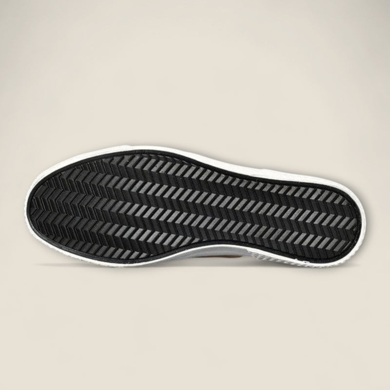 Lorenzo - Leather Slip-On Shoes with Panel Design