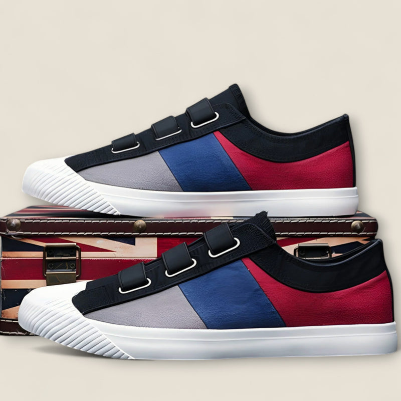 Enzo - Canvas Sneakers with Strap