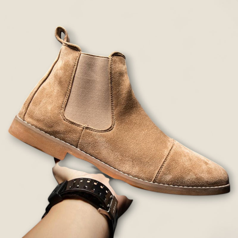Giorgio - Suede Chelsea Ankle Boots