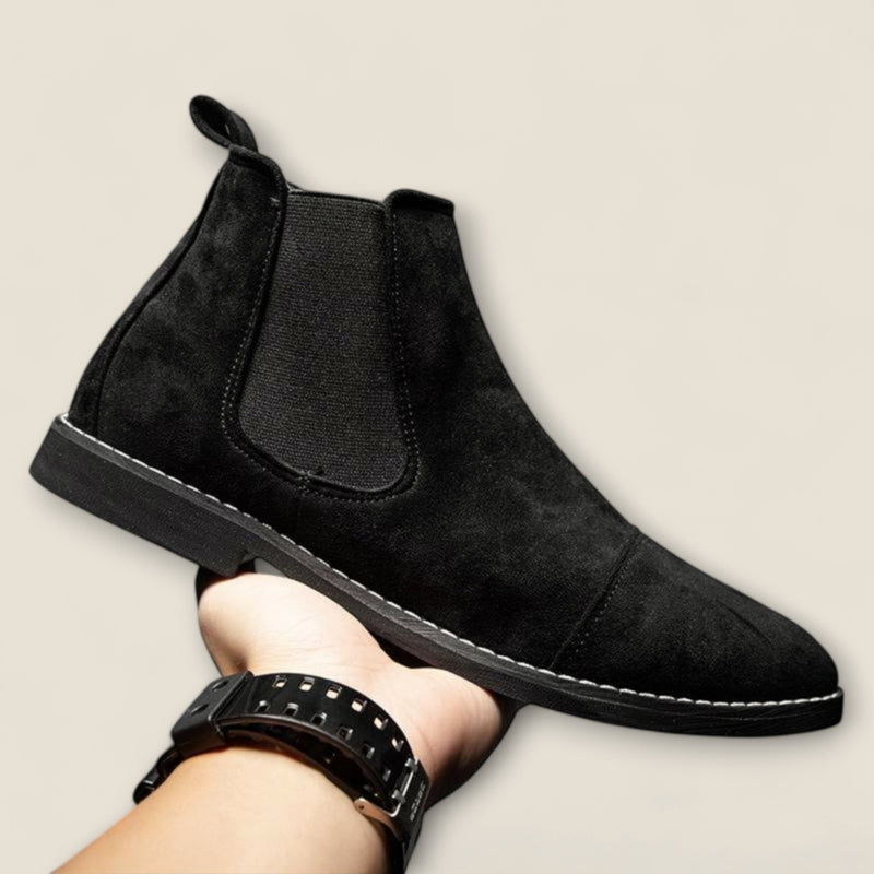 Giorgio - Suede Chelsea Ankle Boots