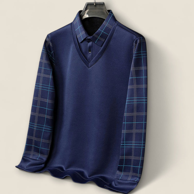 Marcello - Long-Sleeve Polo Shirt