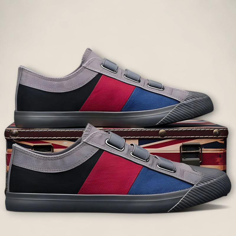 Enzo - Canvas Sneakers with Strap