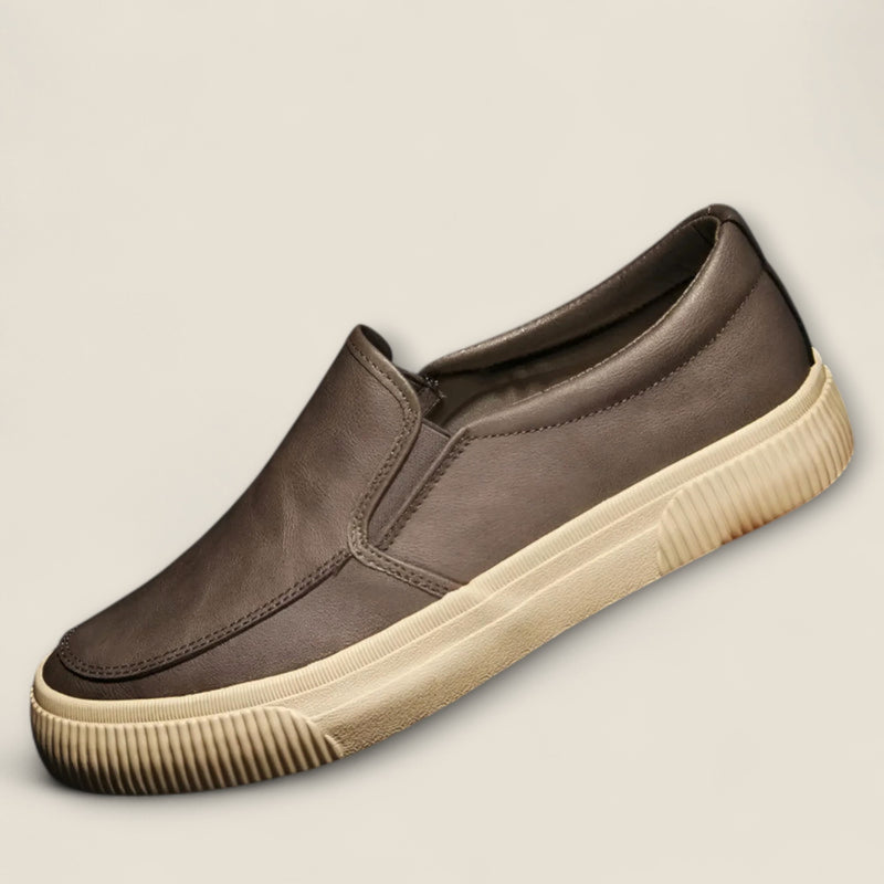 Alarico Artisan - Leather Slip-On Shoes