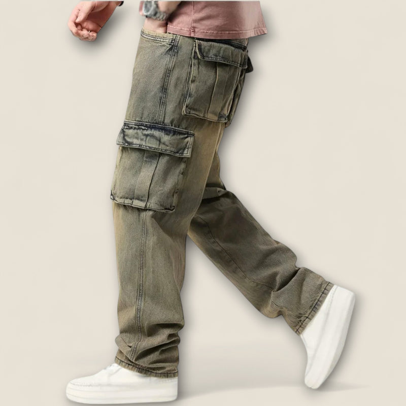 Lazaro - Cotton Cargo Pants