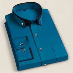 Rossi - Shirt Traditional Long-sleeved Shirt For Men