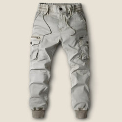 Matias - Cotton Utility Cargo Trousers