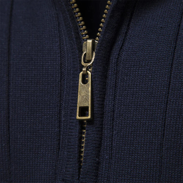 James- Textured Rib Knit Sweater