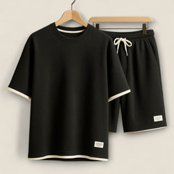 Luca - Cozy Waffle-Knit Lounge Ensemble
