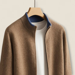 Alessio - Zip-Up Cardigan