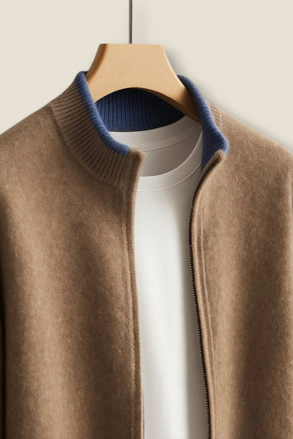 Alessio - Zip-Up Cardigan