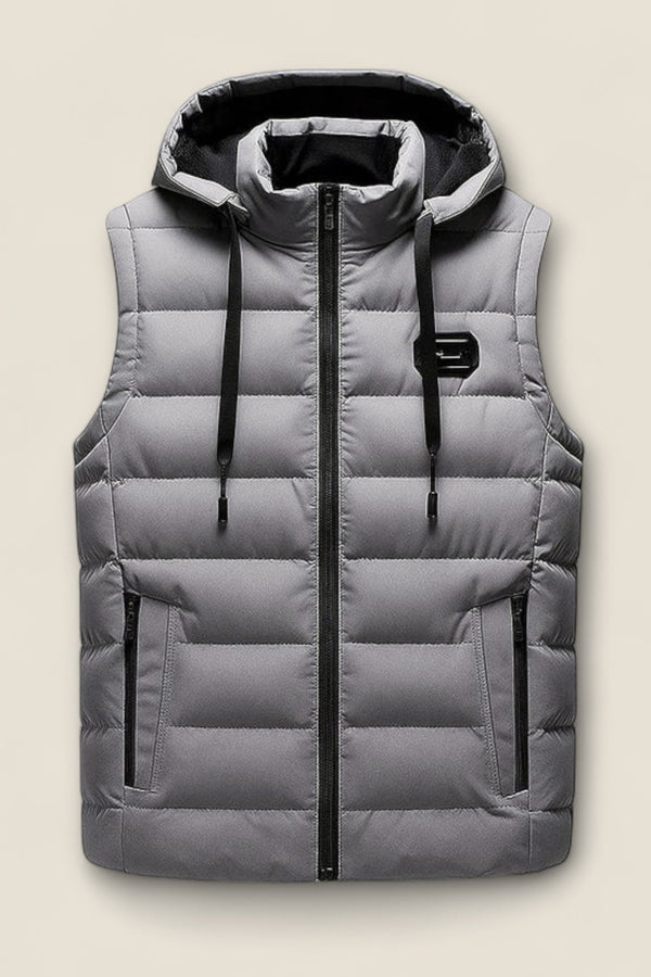 Dario - Quilted Hooded Vest