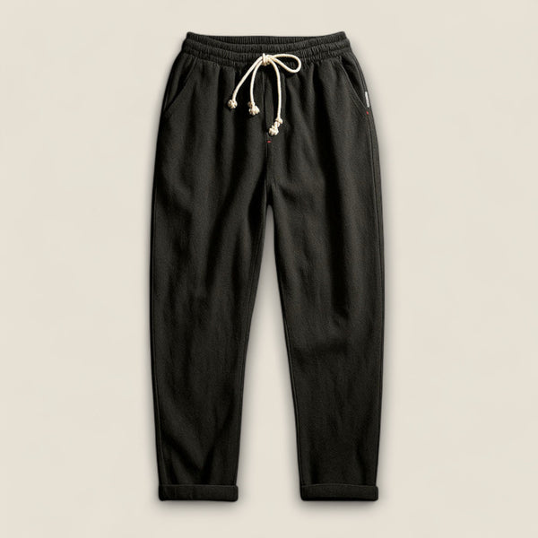 Matteo - Cotton Drawstring Trousers