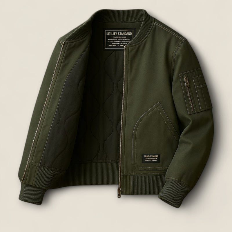 Enzo - Classic Bomber Jacket