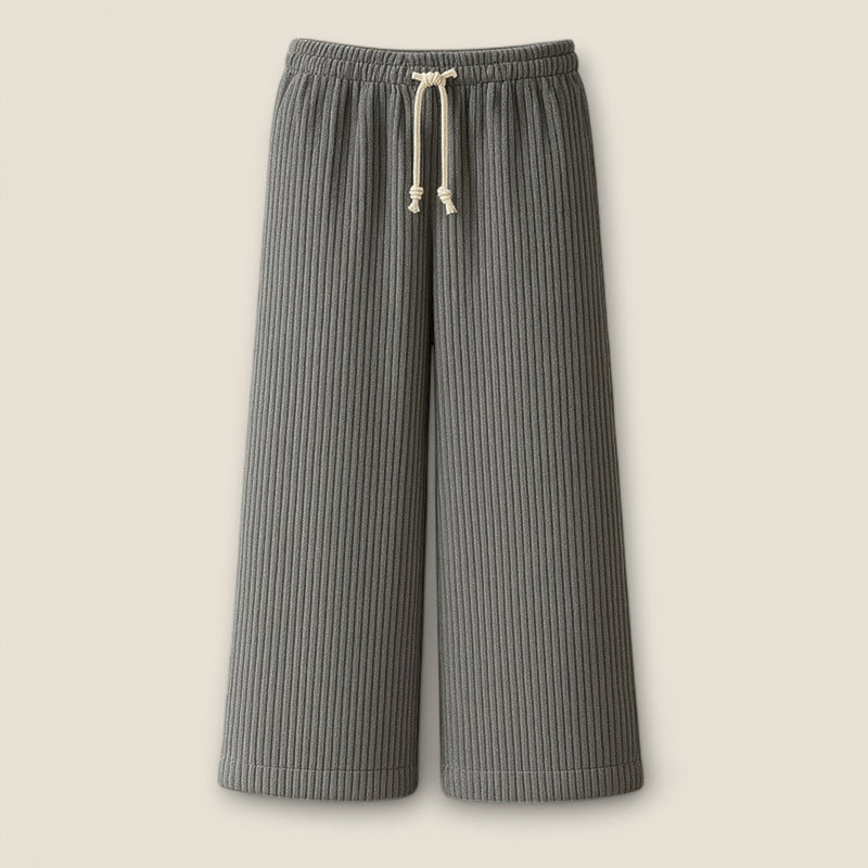 Marco - Textured Cotton Pants