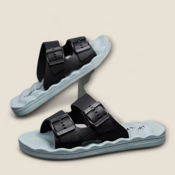 Soma - Dual-Buckle Relaxation Slippers