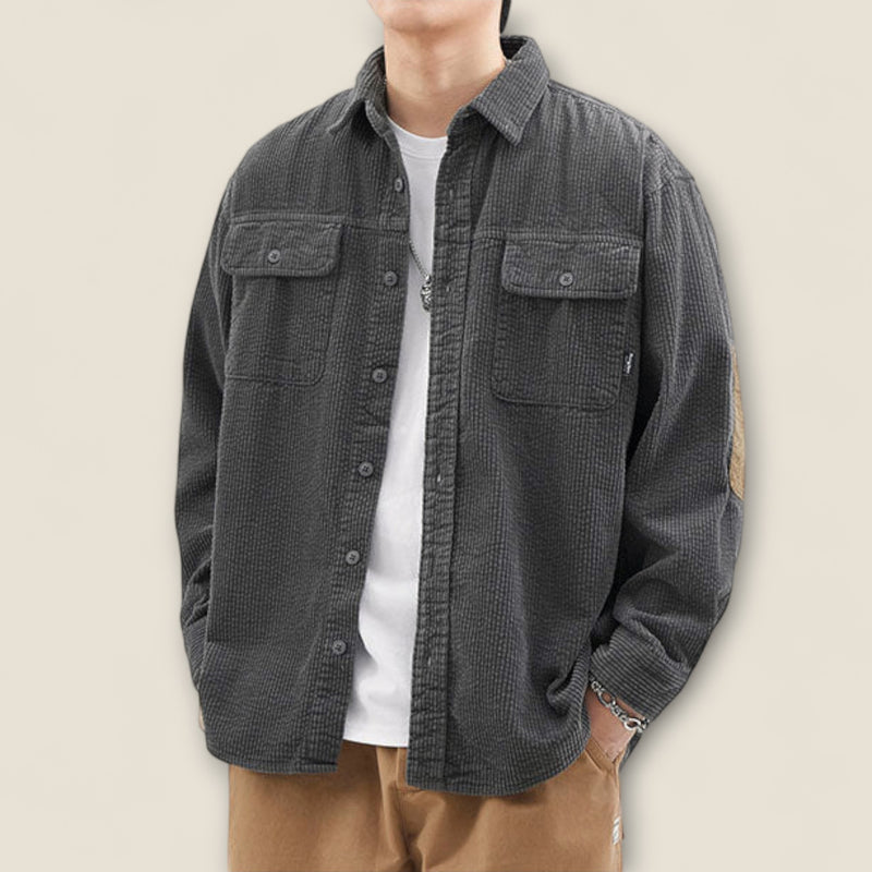 Giacomo - Utility Jacket in Corduroy
