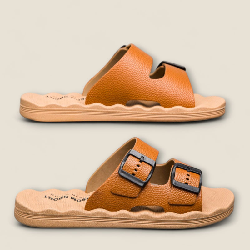 Soma - Dual-Buckle Relaxation Slippers