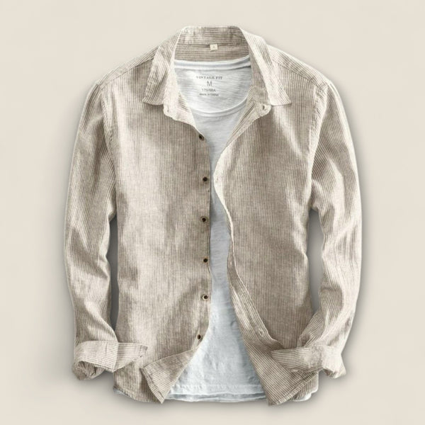 Sergio - Striped Linen Shirt